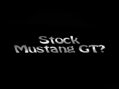 2003 Ford Mustang - Billy Martin's modified 1999 Mustang GT (35th Limited Edition).