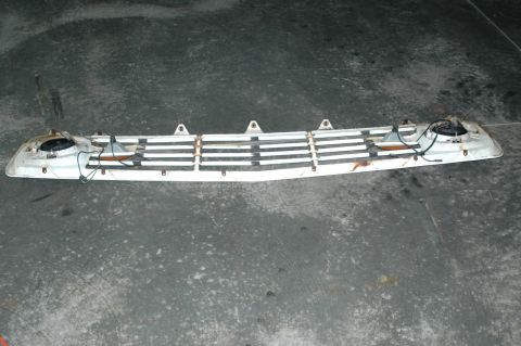 1963 Ford F-250 - This is a front grille assembly for a truck, likely from the early 1960s.