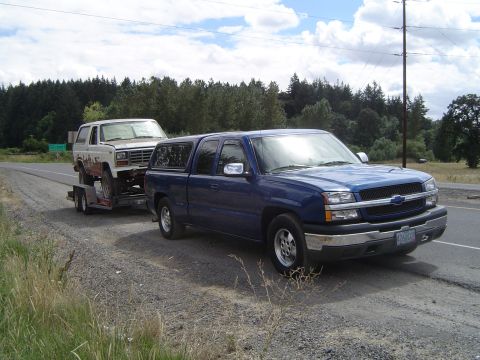 1972 Ford F-100 - Todd bringin it home
