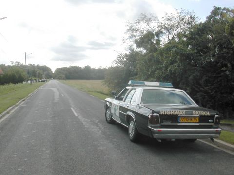 1991 Ford Crown Victoria - a desert road somewhere