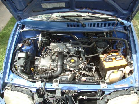 1995 Ford Aspire - Cleaned the engine.