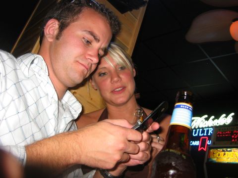 1989 Ford Bronco - Brandon showing Amy all the girls' numbers