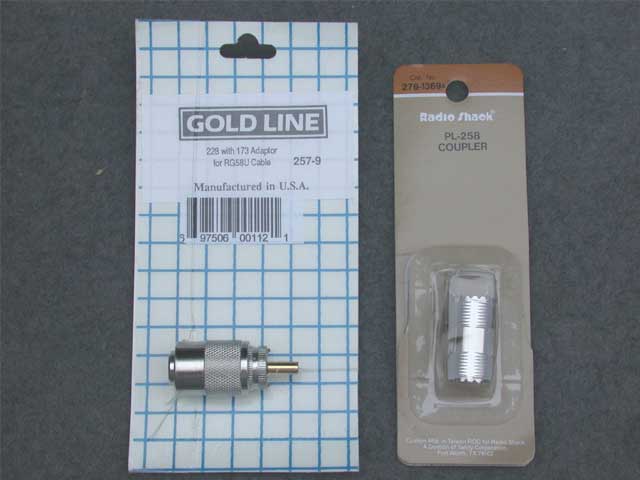 Some Radio Shack connectors.
