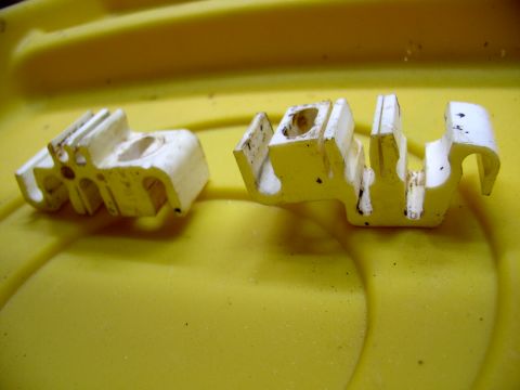 1990 Lincoln Town Car - These are the newer clips(off a 96 CV), which I hope will work for me. They seem to hold a pile more lines and hoses and keep the far away…