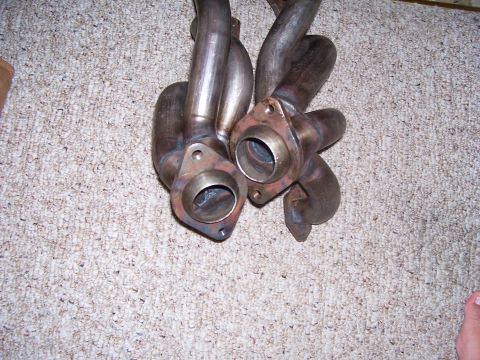 1992 Ford Bronco - Ford Headers to replace the BBKs.