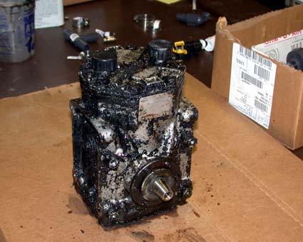 1996 Ford Bronco - SO.. I decided to remove the black paint. Initial application of paint stripper. 20 minutes