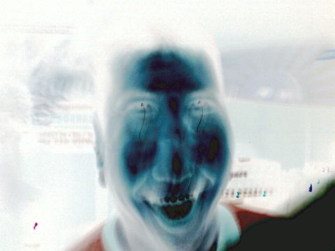 2001 Ford Crown Victoria - This image appears to be a distorted photograph of a face, not a vehicle.