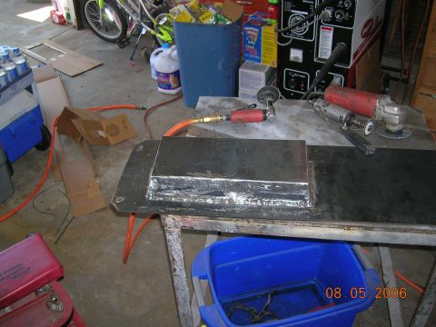 1985 Ford Bronco - drop down box made.
