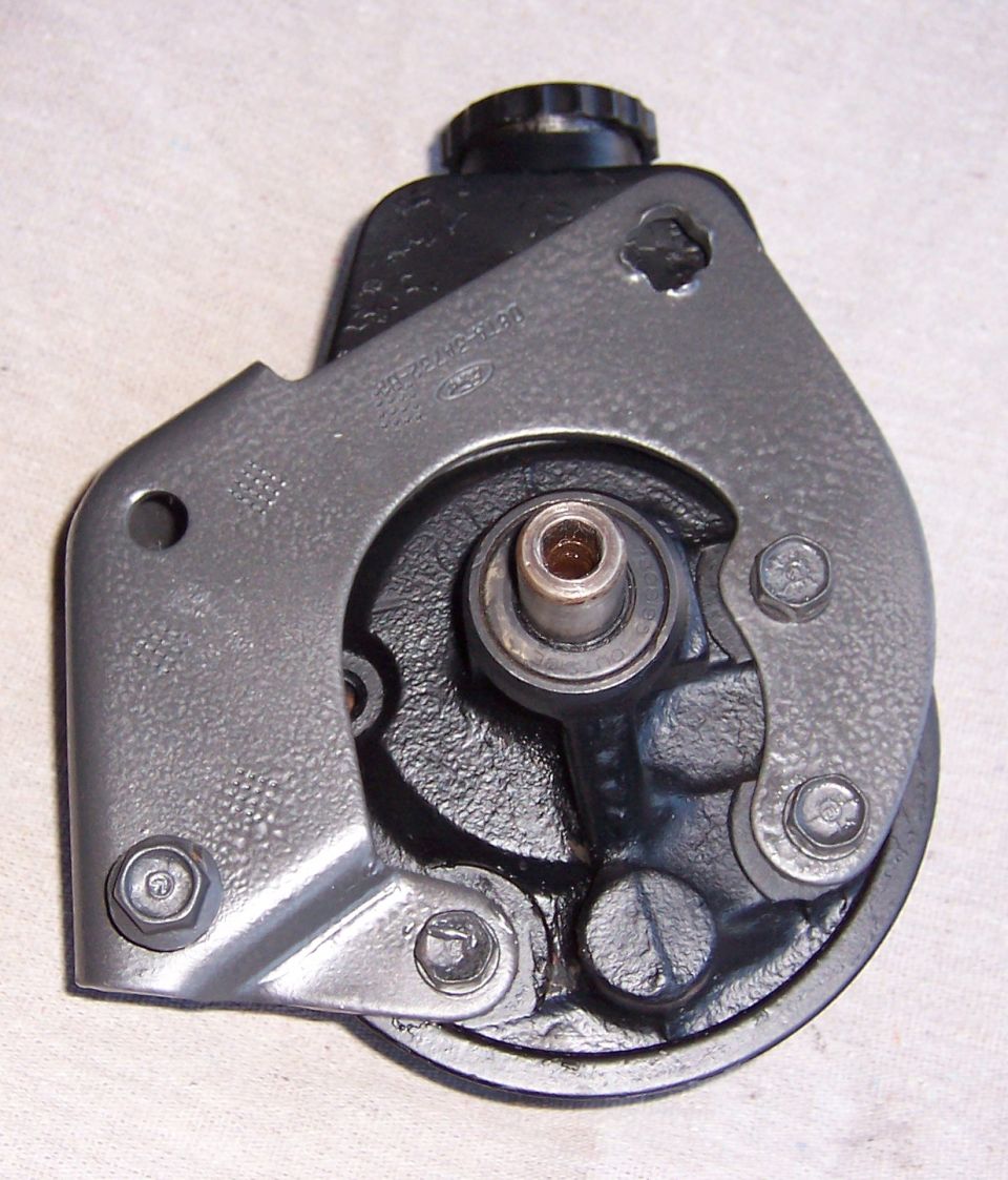 Front view with Saginaw bracket attached