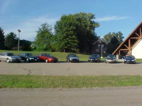 1995 Ford Taurus - photo shoot at the church....