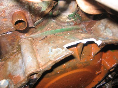 1979 Ford Bronco - piece broken off...