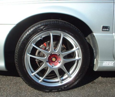 1993 Ford Taurus - 17 x 7.5" ASA KA3 wheels