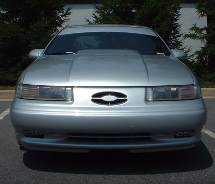 1993 Ford Taurus - Front of SHO with new banner.