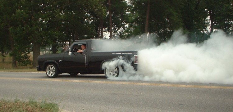 leaving a smoking trail of havoc.