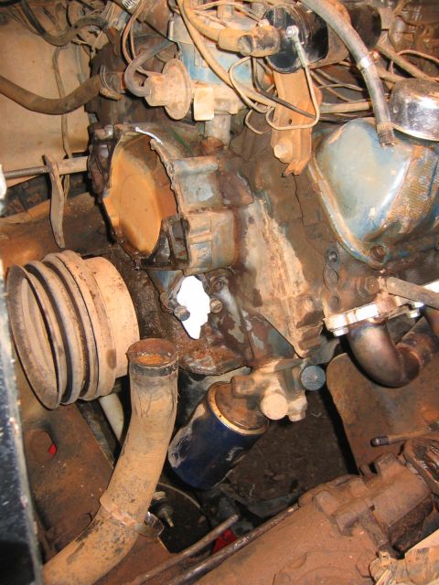 1979 Ford Bronco - most everything out, waiting to get the parts and start really dissassembling stuff....