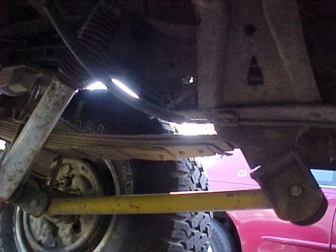1983 Ford Bronco - Don't make other parts in-accessable and don't make suspension /safety related welds till you can really weld right :)