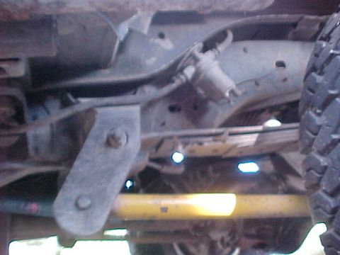 1983 Ford Bronco - What is wrong with this picture?? That's a fuel pump OUTSIDE the frame.
