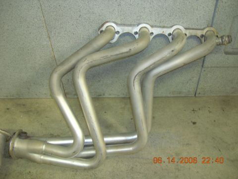 1996 Ford Bronco - Exhaust manifold part shown in a registry album.