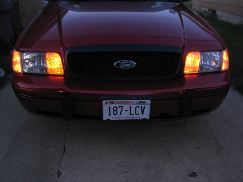2001 Ford Crown Victoria - Comparison.... 916NA on the left (pass side) and 194NA on the right (driver's side)
