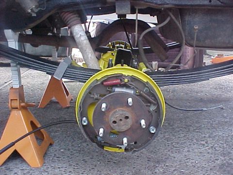 1983 Ford Bronco - Of coures the brakes get touched too :)