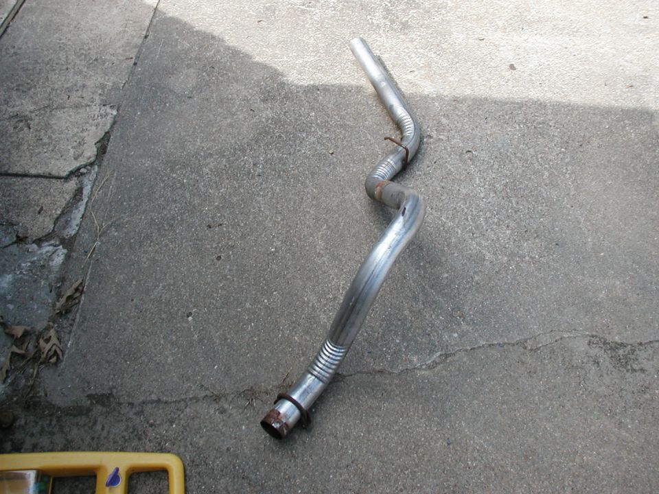 walker tail pipe from advanced auto  part  #45860