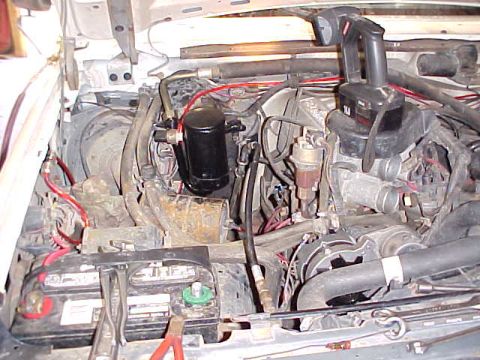 1987 Ford Bronco - I also had to change to accumulator and the orifice tube. Once that was done, it was just a matter of closing the system back up, vaccuumin…