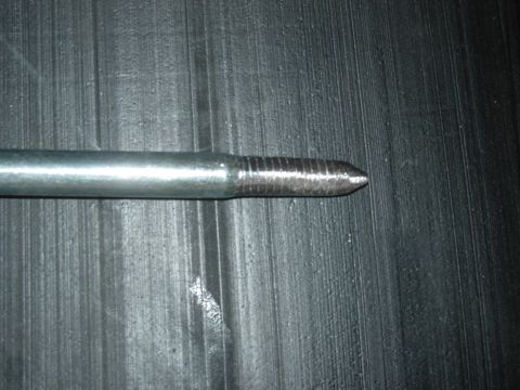 1995 Ford Bronco - Closer pic of the tapered end.