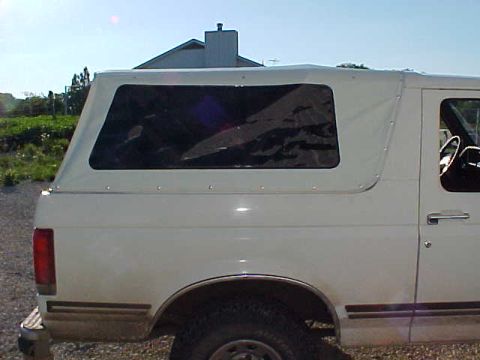1987 Ford Bronco - At 6:00 PM, it was finally done!! It really wasn't all that hard once you found out where all the pieces fit.