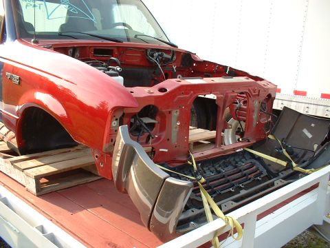 1999 Ford Ranger - '06 body from a Ford test vehicle that was scrapped out. Has about 1800 test miles on it, used for instrumentation analysis. Doors are off…