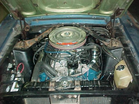 1968 Mercury Cougar - You can see the replacement hood. I found a perfect used one with the same date code as the original thanks to Scott Behnke.