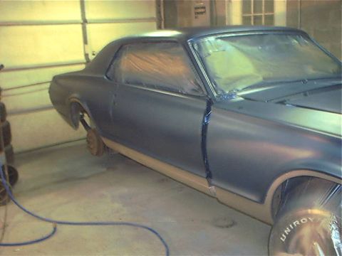 1968 Mercury Cougar - First color coat