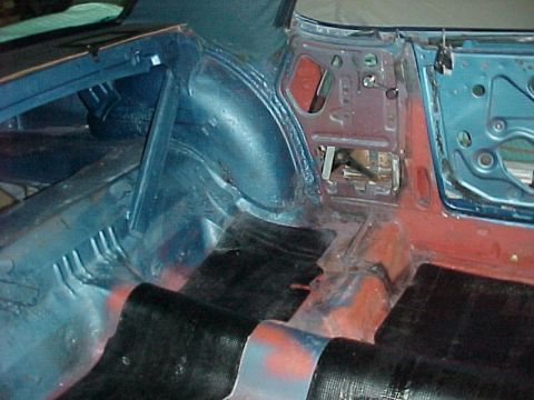 1968 Mercury Cougar - New insulation was installed throughout the entire car