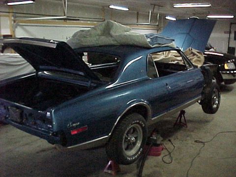 1968 Mercury Cougar - Starting to come together