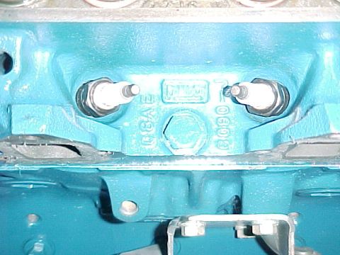 1968 Mercury Cougar - The original GT-E heads with C8AE 6090-J casting numbers and BF-32 plugs