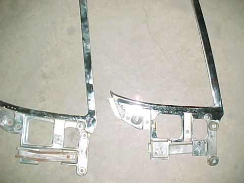 1968 Mercury Cougar - Rear window frames being sent for chrome plating