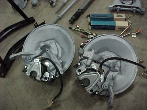1968 Mercury Cougar - All the steering and suspension parts were disassembled, bead blasted and reassembled after painting in the proper finish with all new hard…