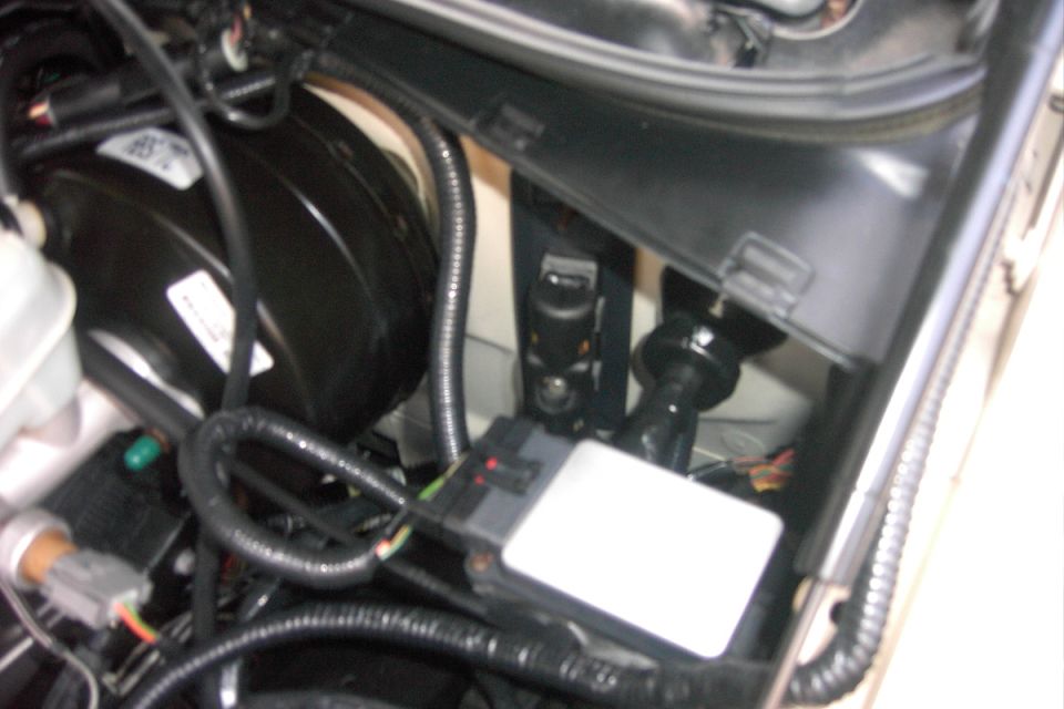 None of the wiring is at all visible.