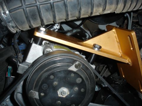 1996 Ford Bronco - Close up shot of the spacers.