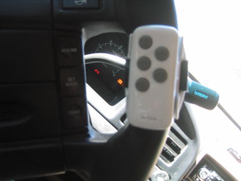 1996 Ford Bronco - remote mounted on the steering wheel