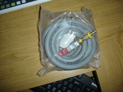 1996 Ford Bronco - Oil return kit from Kilby. When the compressor runs they sometimes blow oil from the crank case into the system. The oil will collect in th…