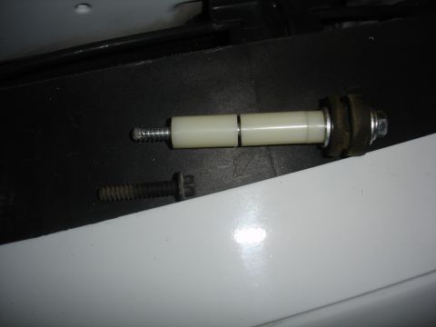 1996 Ford Bronco - Spacers and longer bolts for the stock air box.