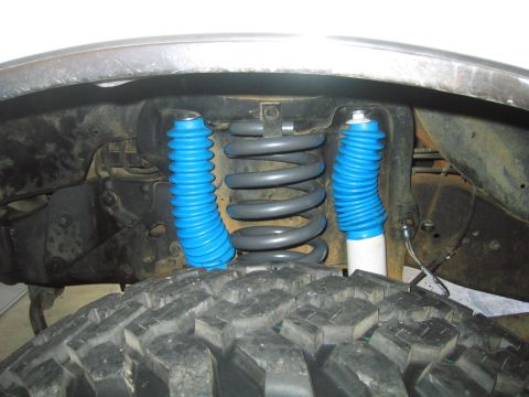 1996 Ford Bronco - quad shocks in the front