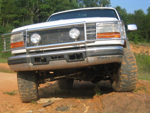 1996 Ford Bronco - look at that ttb flex!