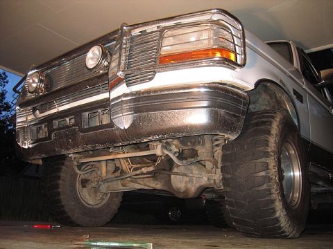 1996 Ford Bronco - gives you a much better approach angle