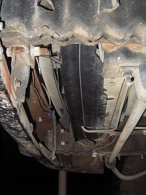 1996 Ford Bronco - used part of the valance to make a newer, stronger radiator mat