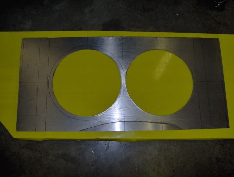 1978 Ford Bronco - holes cut