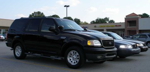 1998 Ford Crown Victoria - Hutch's new war wagon.