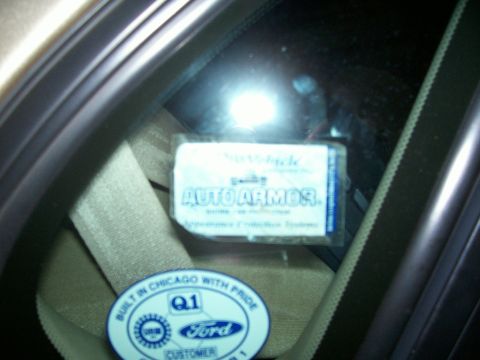 2000 Ford Taurus - Rustproof Warranty Still in Effect