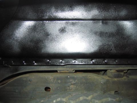1996 Ford Bronco - rustoleum on the metal