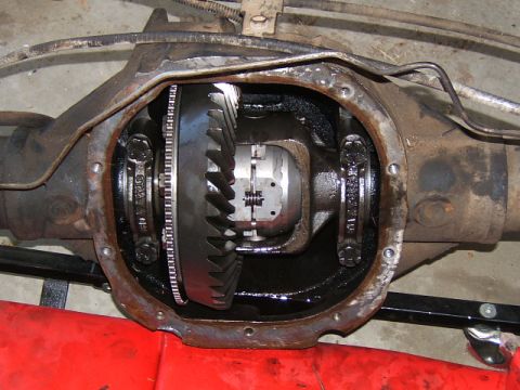 1988 Ford Bronco - Installed locker completed